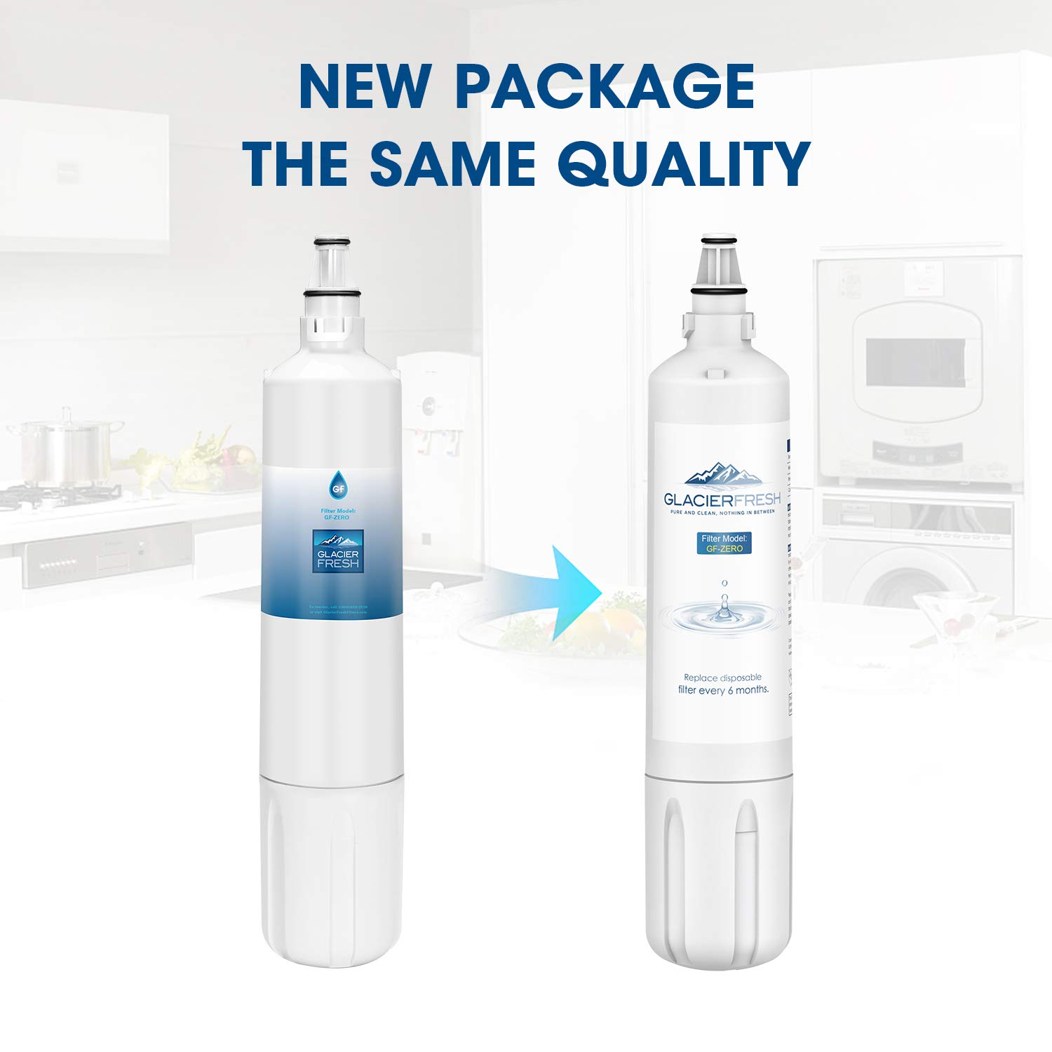 Glacier Fresh 4204490 Subzero - Filtro de agua de repuesto para ...