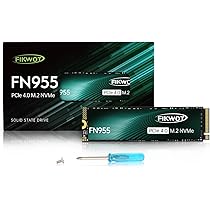 Amazon.com: Fikwot FN955 1TB NVMe SSD M.2 2280 PCIe Gen4x4, Up to