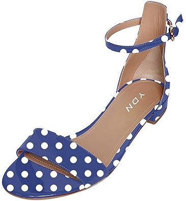 white block low heel sandals