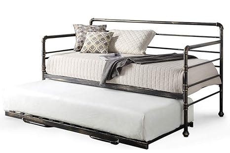 Sleep Design Banbury Black Bronze Industrial Style Single Metal