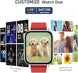 Motast Smart Watch Fitness Tracker 1.69” Touch Screen HR Sleep Monitor IP68 view 7