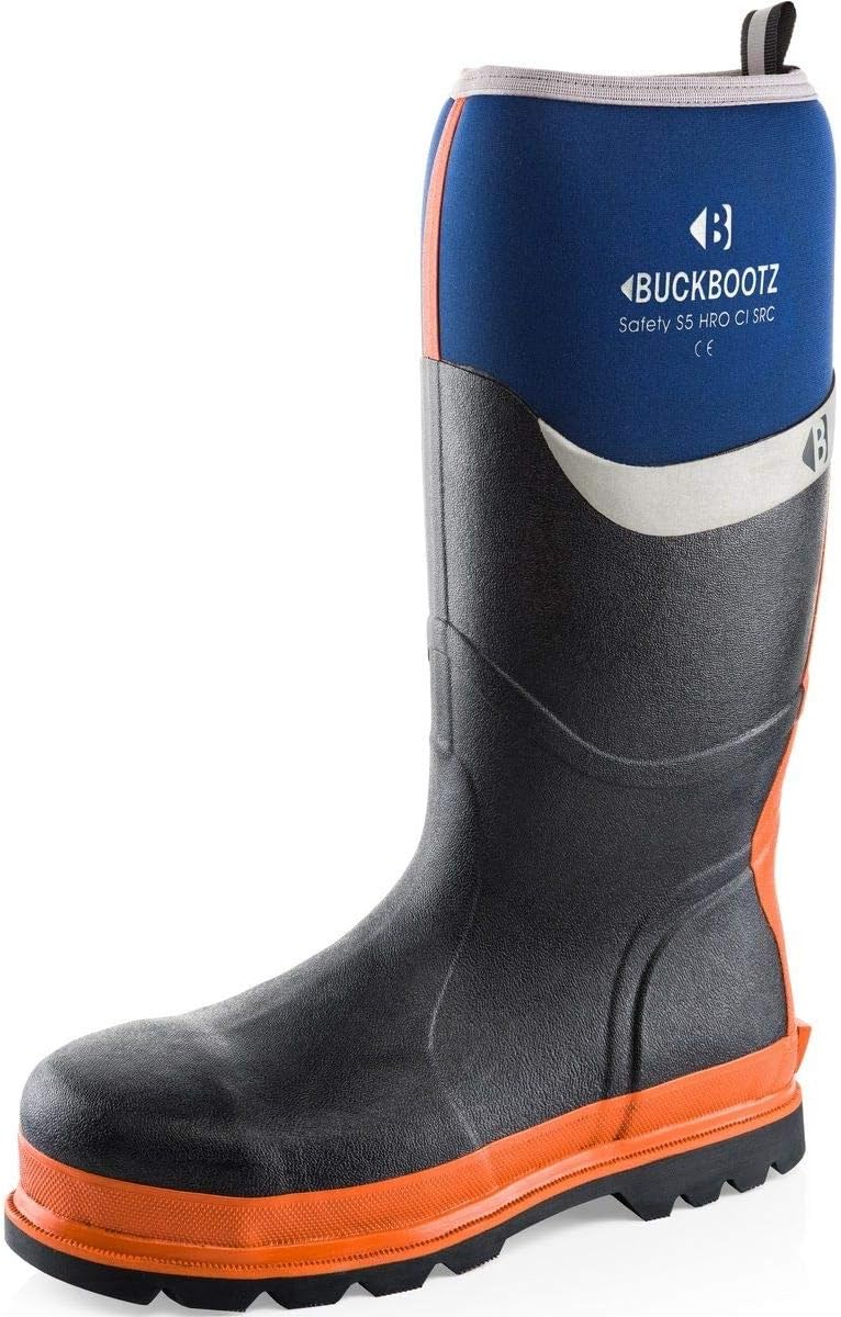 Buckler Buckbootz S5 BBZ6000OR Orange Safety Wellington Boot