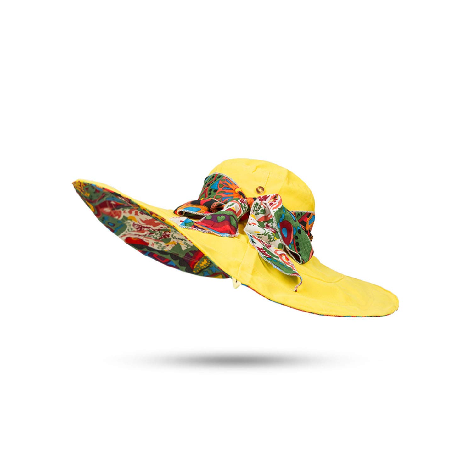 The Cheapest Summer Sun Hats Bohemian Floral Style Beach Caps Large Hat Sun Hat For Girls Women Female B Yellow At Women S Clothing Store High Discount Tptk Site