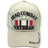 First Military Choice Iraq Combat Veteran Baseball Cap (Beige)