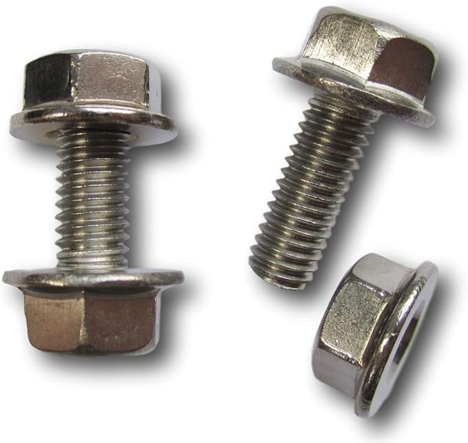 19M7775 14M7303 Replacement Battery Terminal Bolts Nuts Stainless Steel