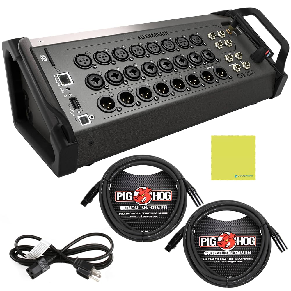 Allen & Heath AH-CQ20B Ultra-Compact 20in / 8out