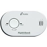 Kidde KN-COB-B-LP Nighthawk Carbon Monoxide Alarm, Battery Operated
