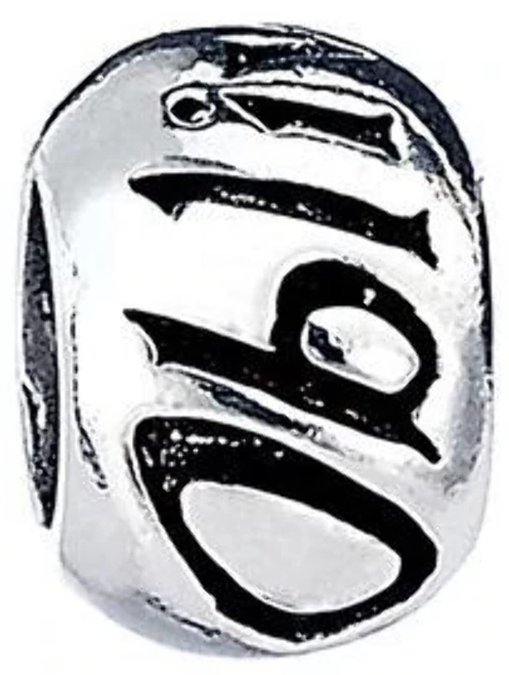 Harry Potter Sterling Silver Obliviate Spell Bead by The Carat Shop