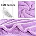 CUH 4 Packs Microfiber Hair Towel Super Absorbent Turban Wrap With 2 Bonus Headbands