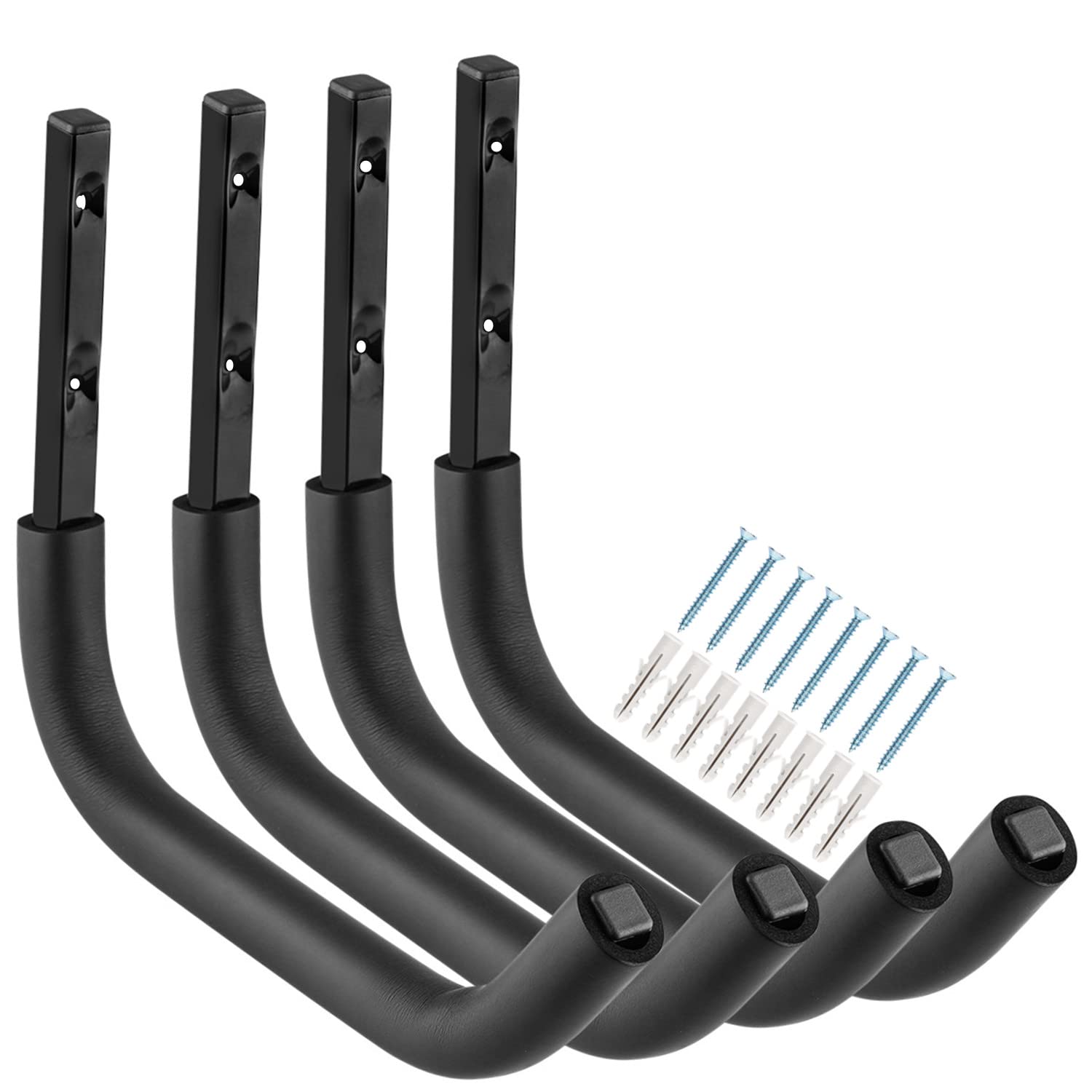 Large Garage Storage Hooks, 31.5 CM Heavy Duty Garage Storage Organizer Wall Mount Hanging Hanger, Each Hook Max Load 45KG