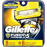 Gillette Fusion5 ProShield Men's Razor Blades, 8 Blade Refills