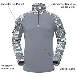 SANYETS Tactical Suit,Military Pants and Shirt,Cap