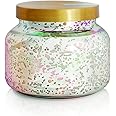 Capri Blue Mercury Iridescent Scented Candles for Home - Long Lasting Decorative Jar Luxury Candles - Gifts for Women & Men - Soy Wax Blend - Blue Jean (19 oz)