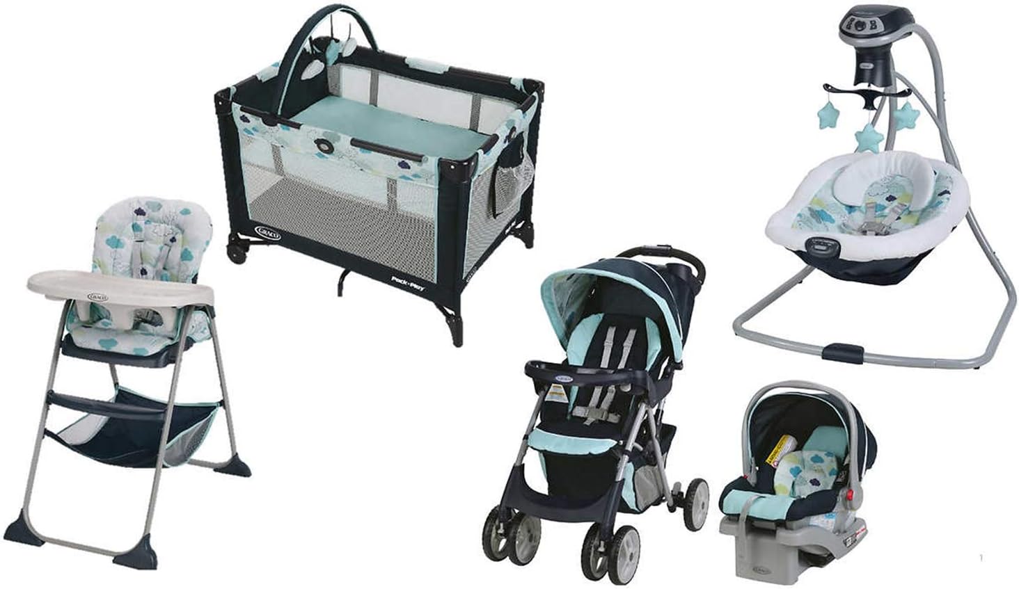 car seat stroller pack and play bundle