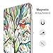 MoKo Case for iPad Pro 12.9 - Slim Lightweight Smart-shell Stand Cover with Translucent Frosted Back Protector for Apple New iPad Pro 12.9 Inch 2017 & 2015 Tablet, Lucky TREE (with Auto Wake/ Sleep)