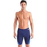 Arena Mens Arena Performance Men's Geometry Swim Jammer Sports Shorts Training Bathing Suit