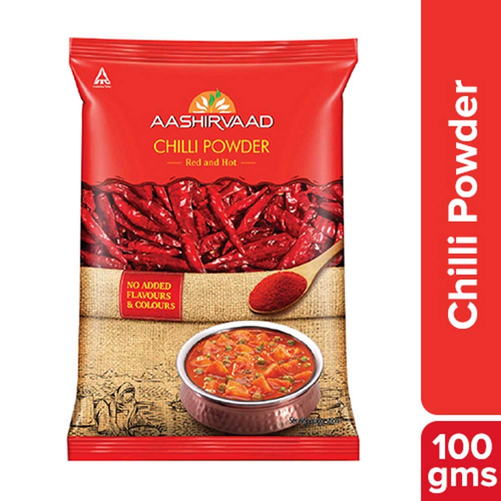 Aashirvaad Chilli Powder , 100g Amazon.in Amazon Pantry