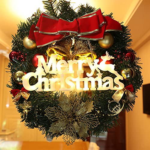 Christmas Hanging Ornaments, Gukkilz Personalized Ornaments with Warm White Lights for Christmas Party and Xmas Tree Decoration