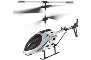 FUNSNAP RC Helicopter, 3.5 CH Altitude Hold Mini Remote Control Helicopters for Beginners, LED Light One Key Take Off/Landing