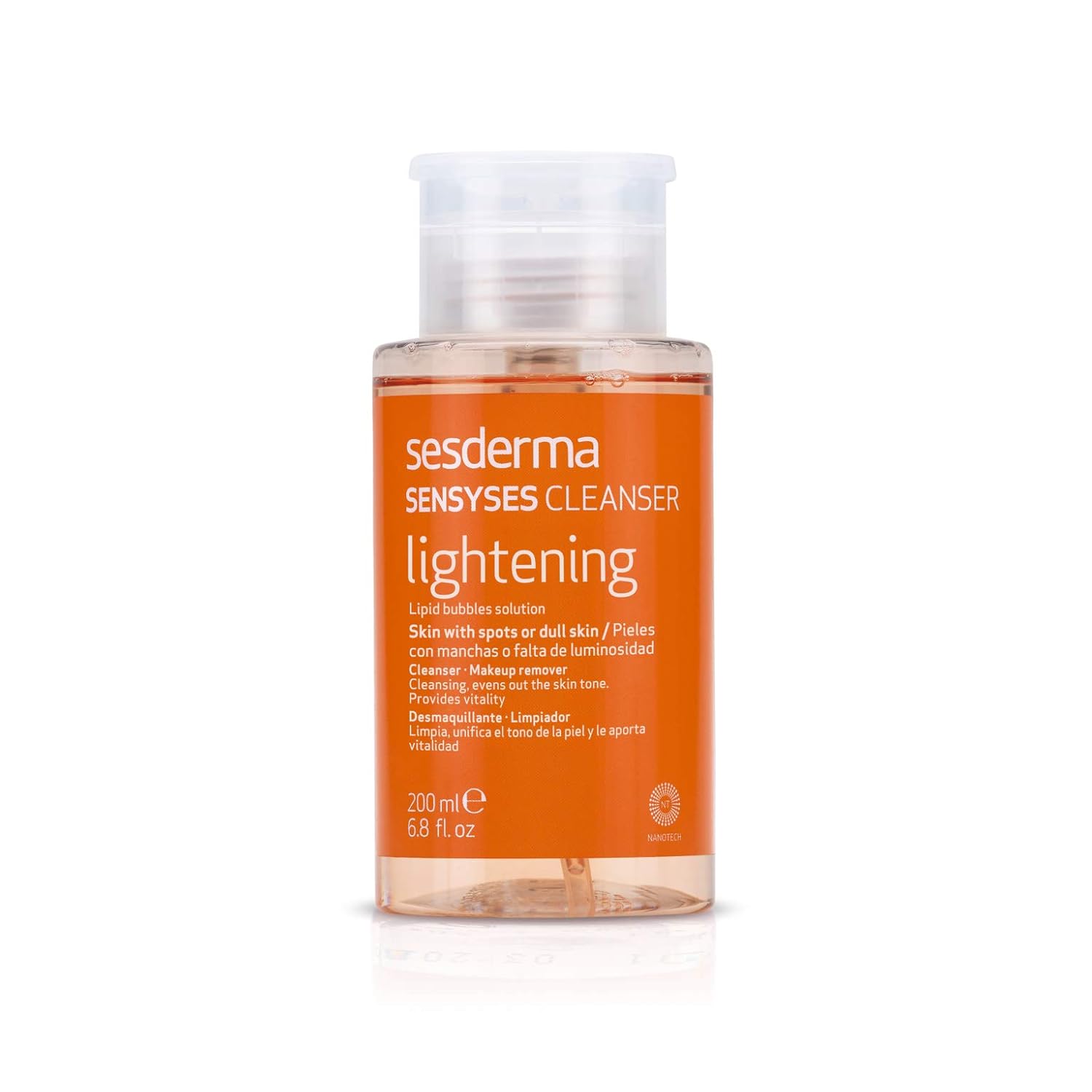 SESDERMA SENSYSES CLEANSER LIGHTENING FOR SKIN WITH SPOTS OR DULL SKIN