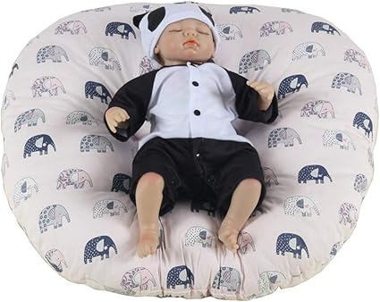 Houshiyu 521 Baby Lounger Nouveau Nee Nacelle Bebe Nest Portable Berceau Bebe 100 Coton Hypoallergenique Respirant Parfait Pour Dormir Rose Amazon Fr Cuisine Maison