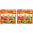 Goldfish Crackers Say Cheeeese Variety Pack with Cheddar, Pizza and Parmesan, Snack Packs, 20 Ct (Pack of 2)