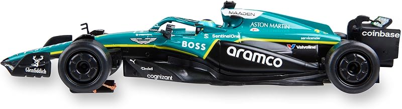 - Vehículo de Carreras Original - Coche Slot - Escala 1:32 (Aston Martin Formula 1 - Alonso '25)