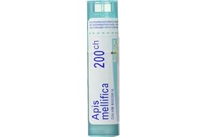 Boiron Apis mellifica 200ch,Homeopathic medicine. Each tube contains 4 g (approximately 80 pellets)