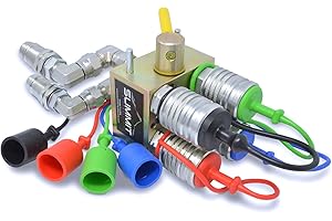Summit Hydraulics Manual Hydraulic Multiplier, SCV Splitter/Diverter Valve with Couplers and Ag Fittings