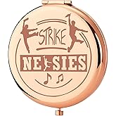 KEYCHIN Jack Kelly Musical Pocket Mirror Musical Theatre Gifts Strike Compact Makeup Mirror Jack Kelly Merch (Strike-RG)