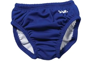 FINIS Reusable Swim Diaper for Babies - Snap Closure - UPF 50 & Up Sun Protection - Leak-Resistant Fit