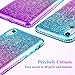 Ruky for iPhone XR Case, Colorful Quicksand Series Glitter Flowing Liquid Floating Bling Diamond Rhinestone Soft TPU Girls Women Phone Case for iPhone XR 6.1 inches (2018) (Teal Purple)
