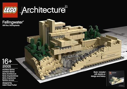falling water lego set