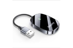 VEVAVI Wireless CarPlay Adapter 2024 Upgraded, Converts Factory Wired CarPlay to Wireless, Plug and Play Car Play Wireless Adapter, Compatible with iPhone Multi-User Seamless Connection