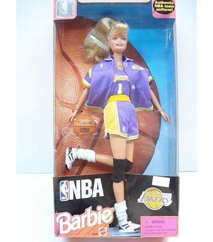 Amazon.com: 1998 NBA Chicago Bulls Barbie [Toy] : Toys & Games
