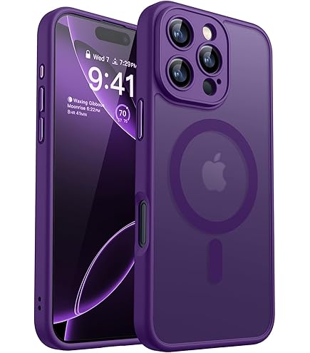 YUANDMI Coque De Protection Pour IPhone 16, Compatible Avec MagSafe