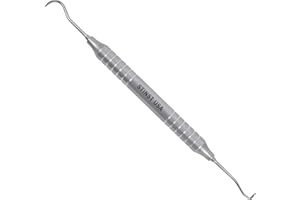 STINST USA Dental Sickle Scaler U15/33 – Professional Plaque & Tartar Scraper Tool, Stainless Steel, for Dentists, Hygienists & Students (Handle 10)