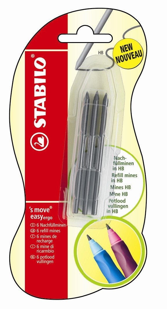 Stabilo Easy Ergo Pencil Refills (3.15mm Lead)