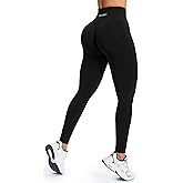 JOYSPELS Seamless Booty Lifting Pants for Women - High Waisted Squat Proof Gym Athletic Tights Scrunch Workout Leggings