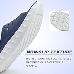 KuaiLu Mens Recovery Sandals Sport Comfort