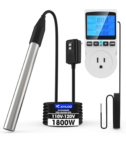 Amazon.com: Xyloz 1800W Immersion Water Heater for Pool, Electric