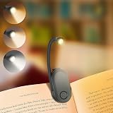 AMFUN Reading Light LED Book Lamp 360° Flexible Clip USB-C Rechargeable 3 Color view 9