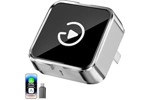 Wireless CarPlay Adapter and Android Auto Adapter, Plug and Play, Fast and Stable Auto Connection, No Delay, Convert Wired Ca