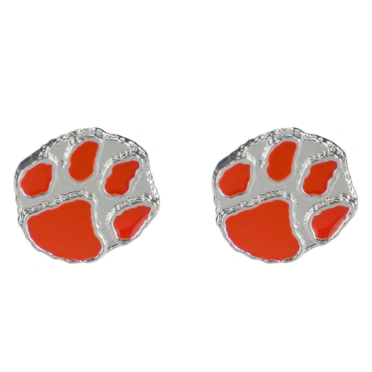 SANDOL Clemson Tigers Logo Stud Earrings