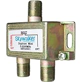 Skywalker 5-2300MHz Mini Diplexer for Off-Air &amp; Satellite Signals (Dish Pro Plus Compatible)