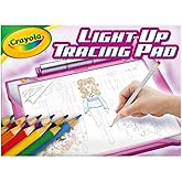 Crayola Light Up Tracing Pad - Pink, Art Kit for Kids, Kids Toys & Games, Light Box, Holiday Gifts for Girls & Boys, 6+ [Amaz
