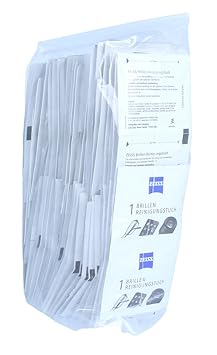 ZEISS - 100 Brillen-Reinigungstücher in neutraler Verpackung