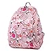 Orgrimmar Diaper Tote Bags Larger Capacity Baby Nappy Bag Fashion Mummy Backpack (Pink)