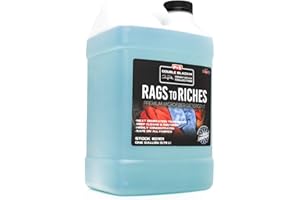 P & S PROFESSIONAL DETAIL PRODUCTS - Rags to Riches - Premium Microfiber Detergent, Deep Cleans and Restores, Safe on All Fabrics, Highly Concentrated, Next Generation Cleaning Technology (1 Gallon)