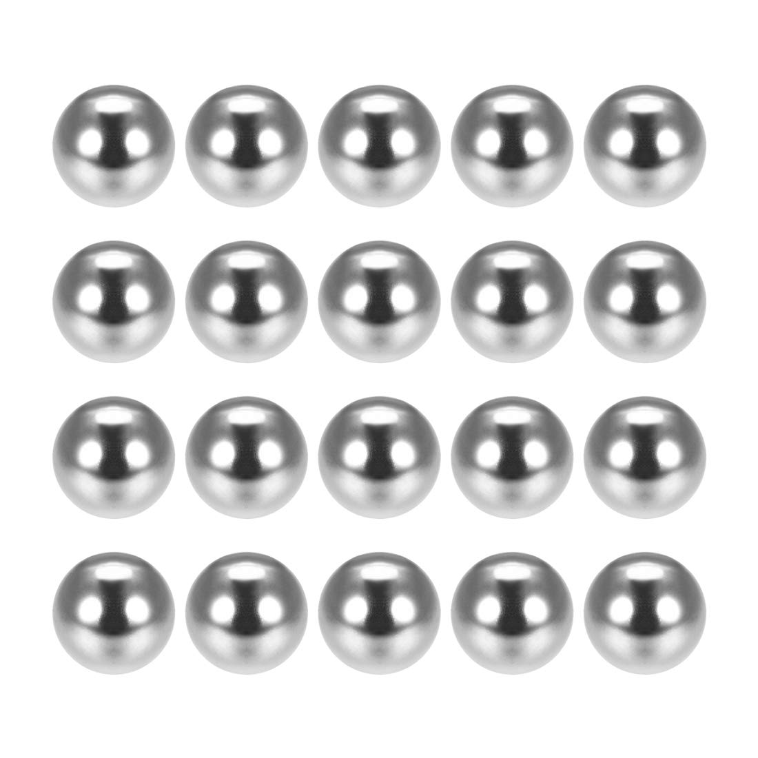 sourcing map 10mm Precision Chrome Steel Bearing Balls G25 30pcs